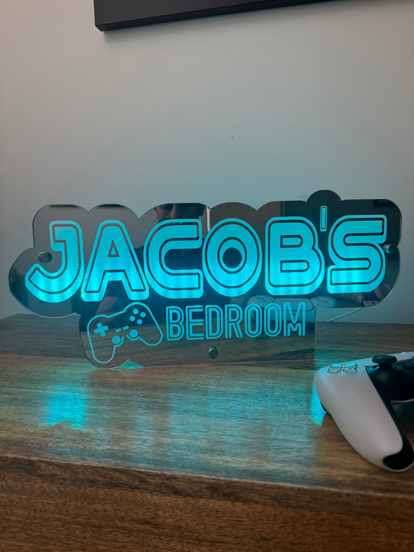 Personalised Gamer Mirror - Gift For Gamer - Gamer Gift