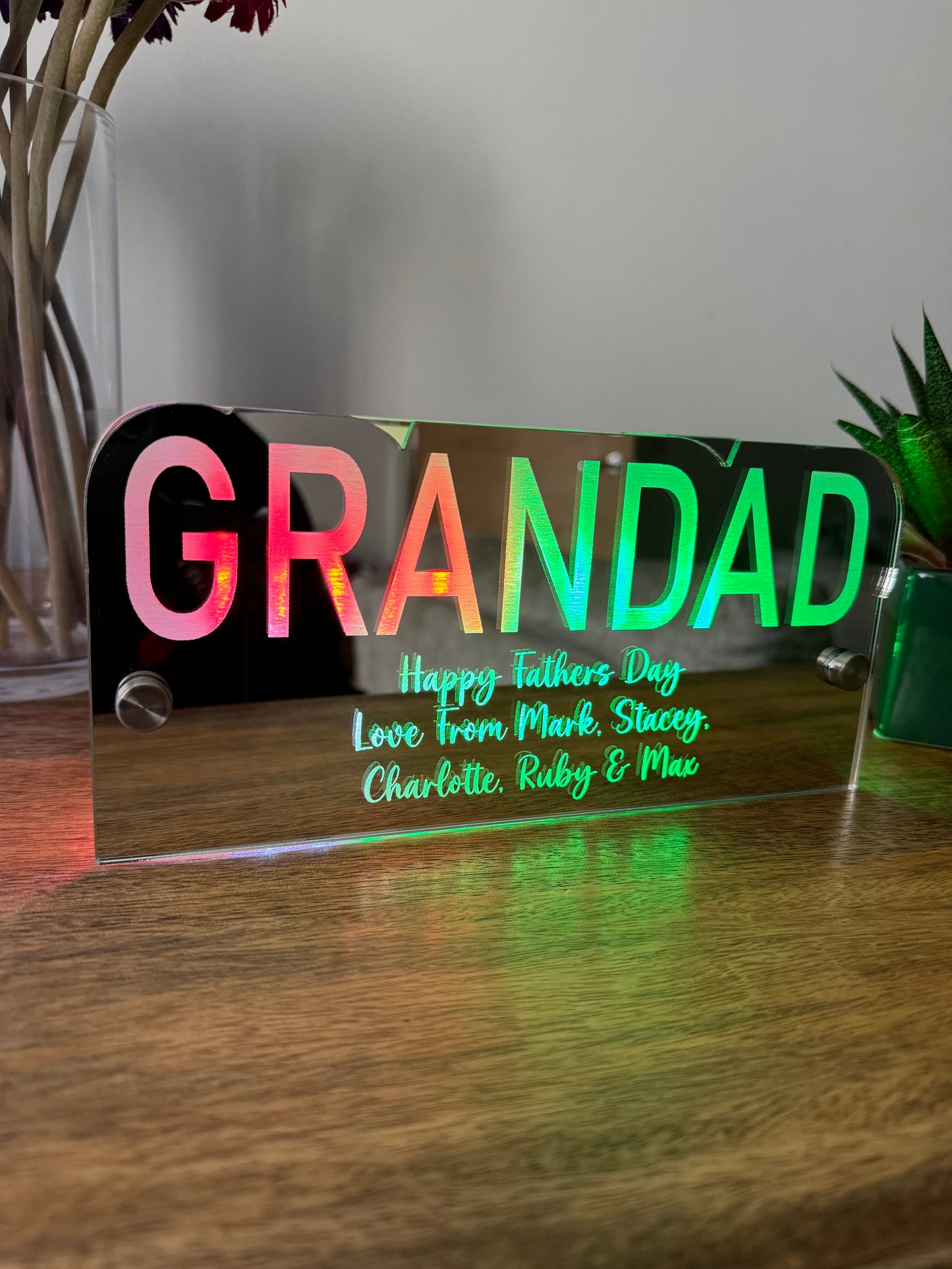 Gift For Fathers Day - Personalised Daddy Light