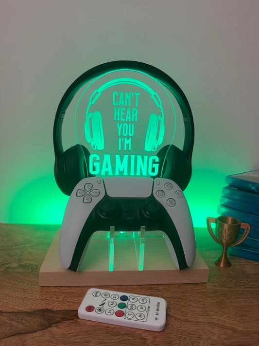 Gamer Gift - Gaming Controller Stand - Cant Hear You Im Gaming