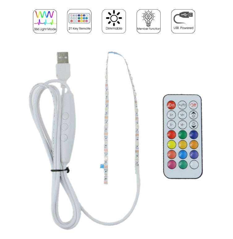 LED Light Strip & Remote Control